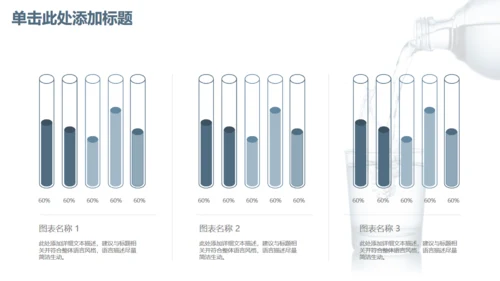 商务简约健康饮用水通用PPT模板
