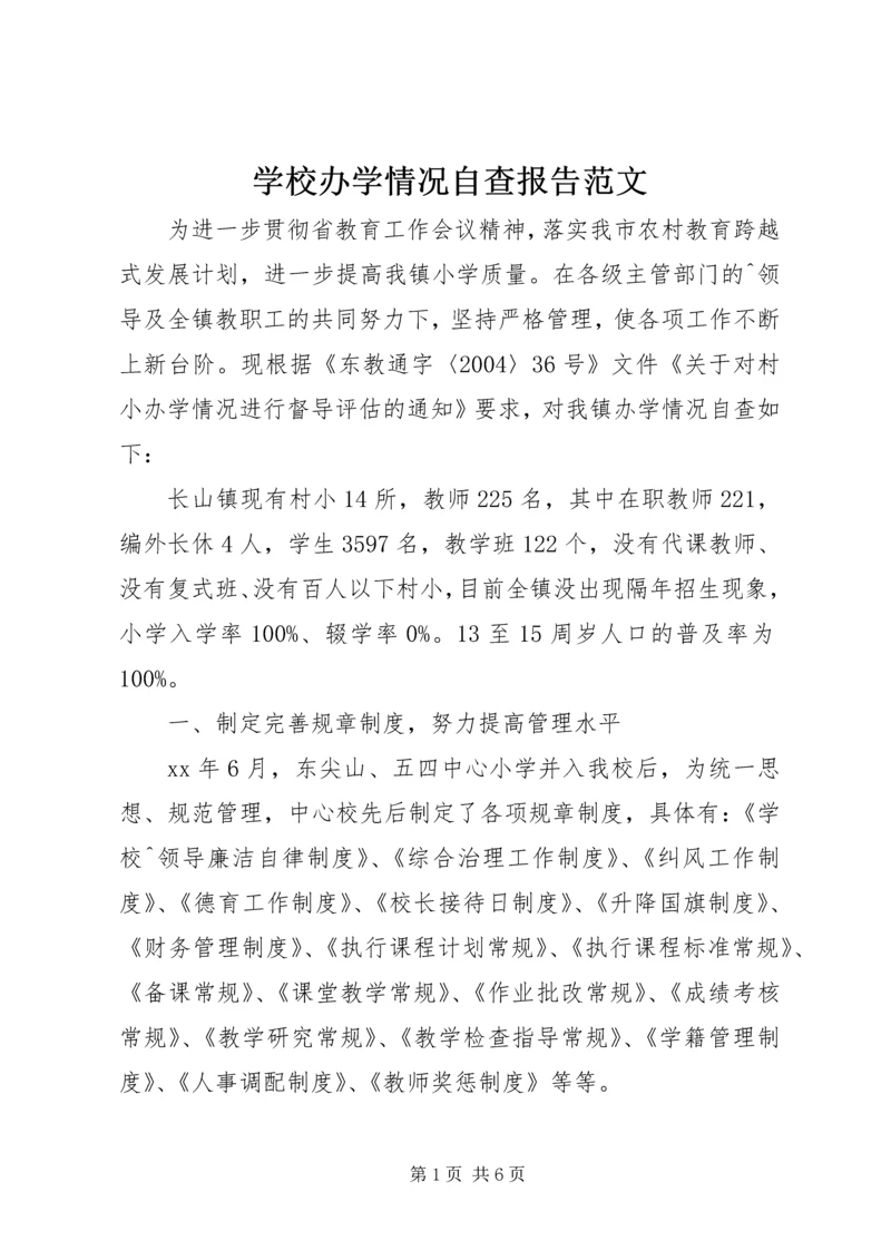 学校办学情况自查报告范文.docx