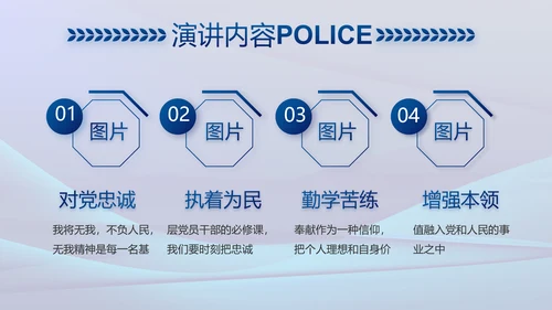 雷霆风暴专项行动公安警察PPT