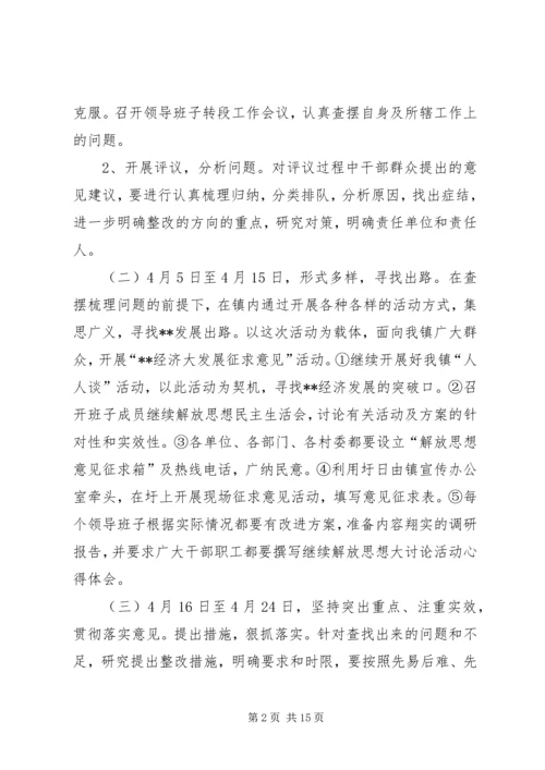 解放思想大讨论活动第二阶段工作方案 (2).docx