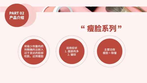 化妆品医美彩妆产品介绍通用PPT模板