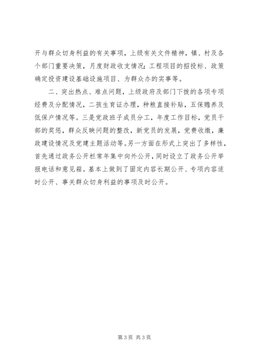 乡镇政务公开工作汇报_1.docx