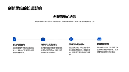 艺术融入教学实践PPT模板