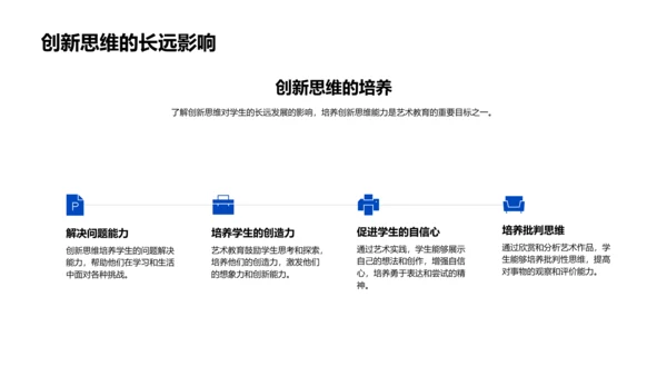 艺术融入教学实践PPT模板