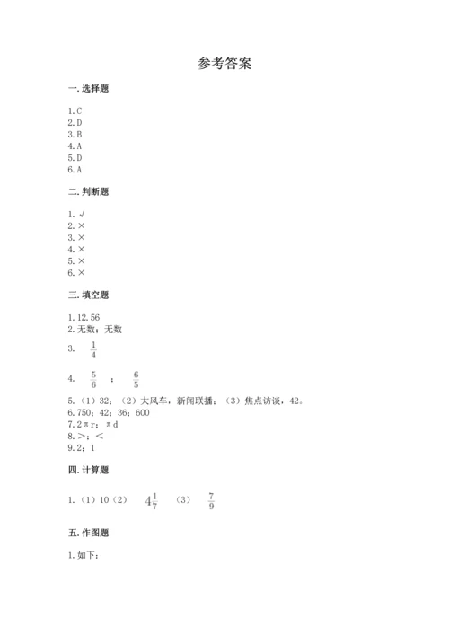 小学数学六年级上册期末测试卷（名师推荐）word版.docx