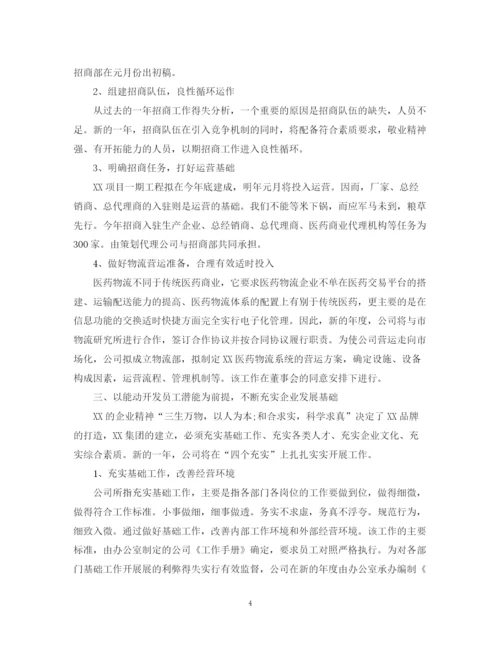 精编之公司年度工作计划范文2.docx