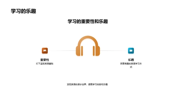 英语学习新征程