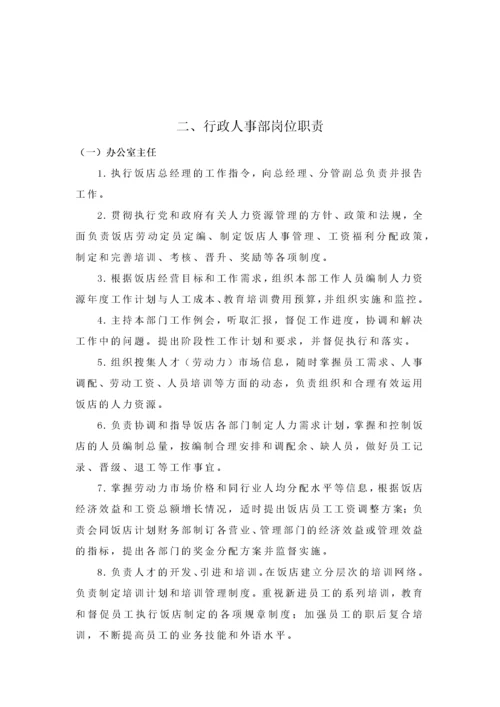 企业行政人事部门管理制度.docx