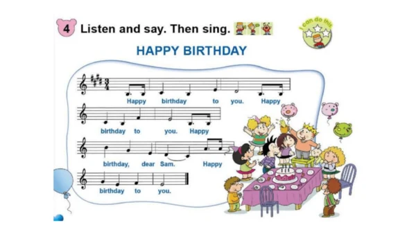 外研版（一起）一上 Module 9 Unit 2 Happy birthday 同步备课课件（希沃