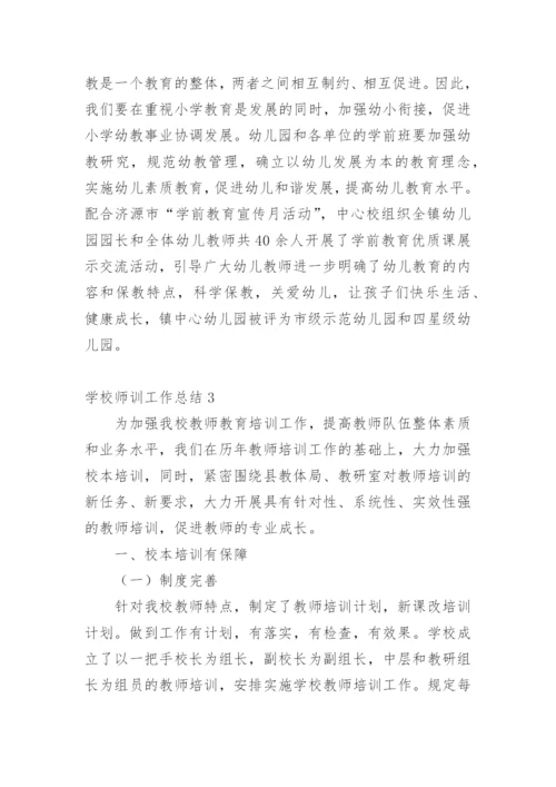 学校师训工作总结.docx