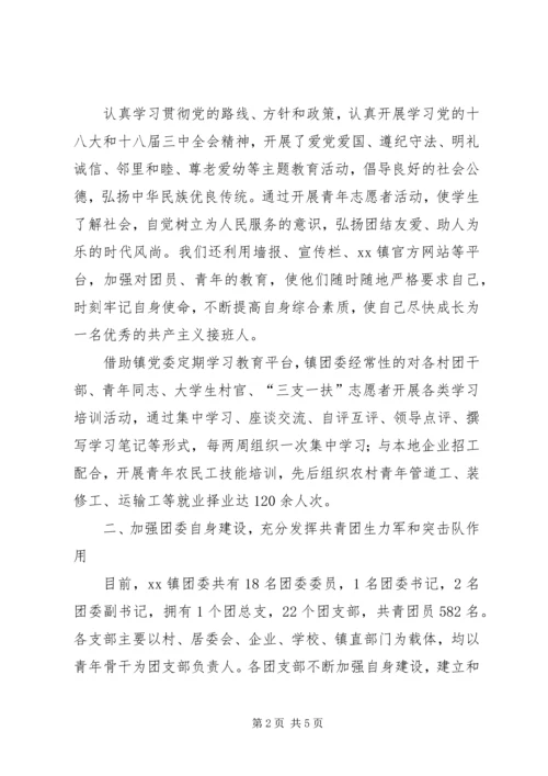 五四红旗团组织申报材料.docx