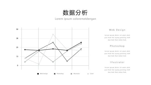 蓝色简洁商业计划书公司简介商务PPT模板