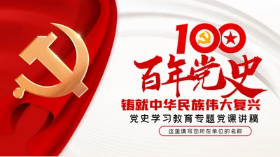 建党100周年中国共产党奋斗历程与启示党史