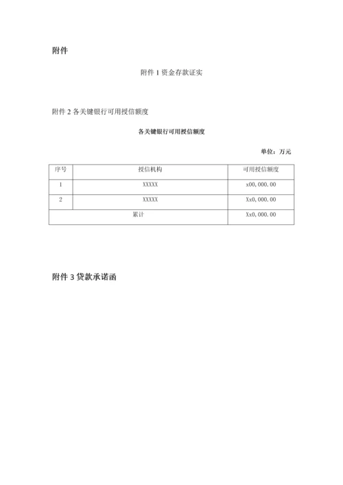PPP综合项目资金筹措专项方案融资专项方案.docx