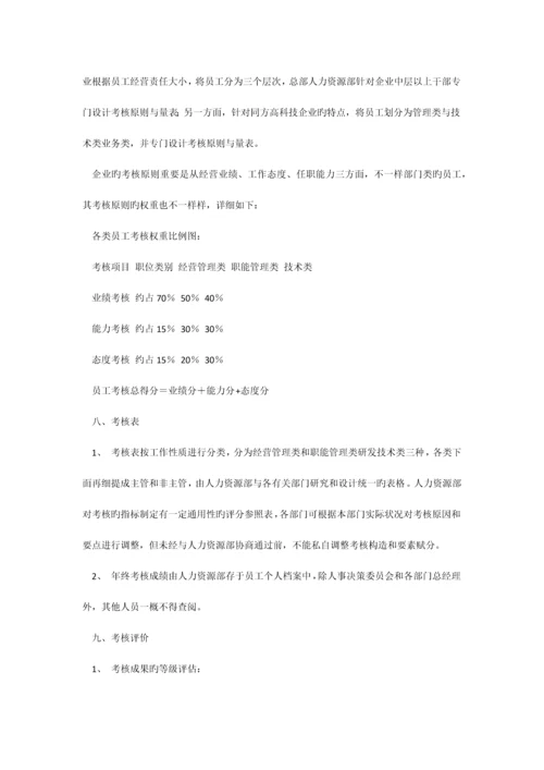 公司员工绩效考核方案.docx