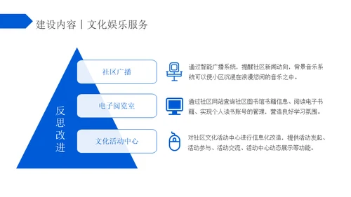 蓝色区块链智慧社区解决方案通用PPT模板