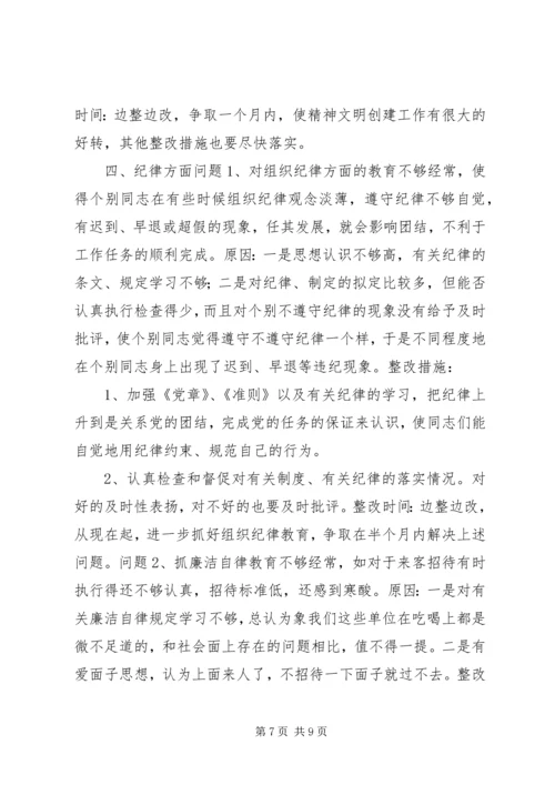 领导班子个人整改方案 (3).docx