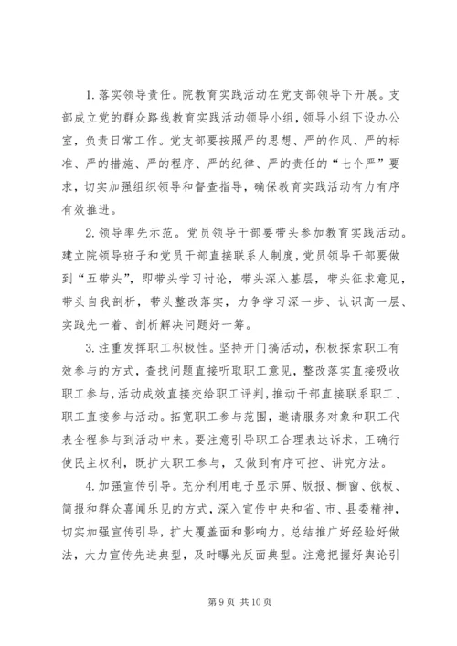 食药监管局推进群众路线教育实践活动实施方案 (6).docx