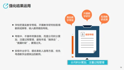 学校教学工作先进经验交流汇报通用PPT模板