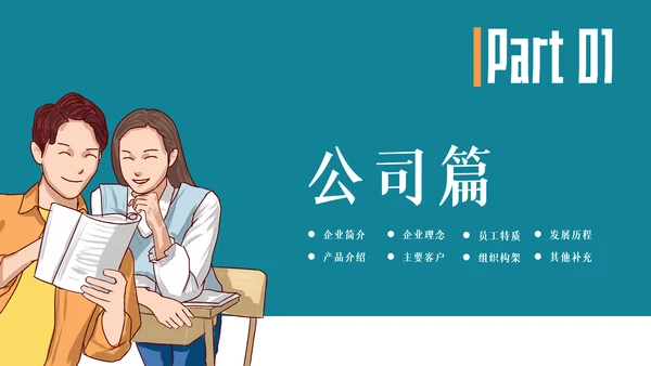 企业公司招聘新员工入职培训ppt模板