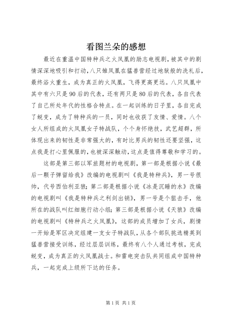 看图兰朵的感想 (2).docx