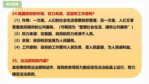 第二单元  民主与法治 复习课件 (共61张PPT)