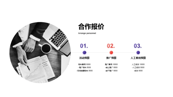 多色创意市场营销PPT案例