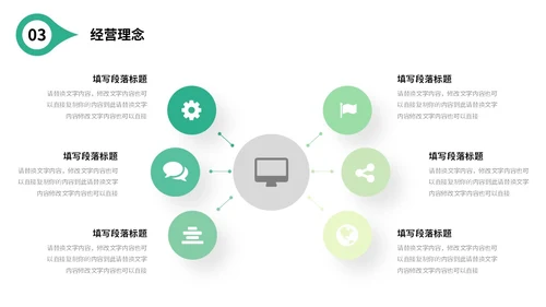 绿色简约形状公司简介产品介绍企业宣传PPT公司介绍