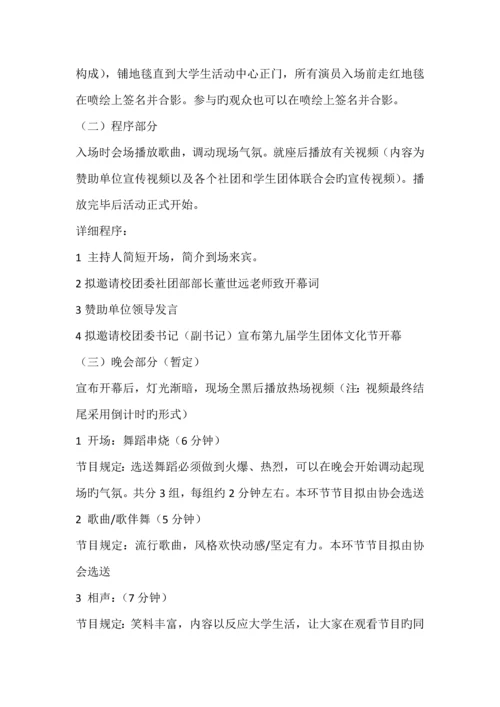 社团节开幕式赞助策划完成.docx