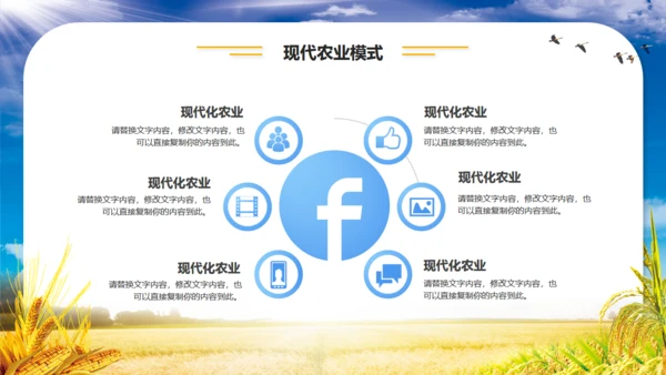 农业项目招商融资报告通用PPT模板