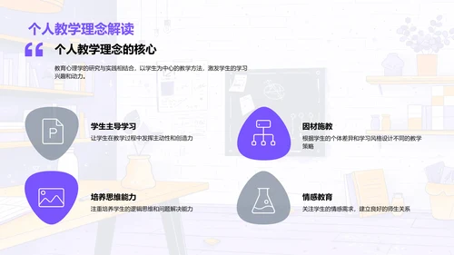 多元化教学实践分享PPT模板