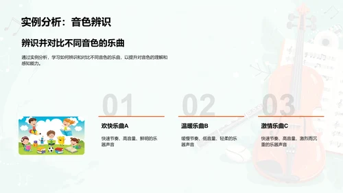 音色在音乐中的作用PPT模板