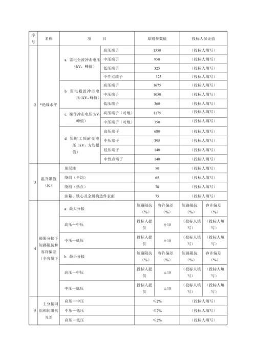 单相自耦电力变压器专用重点技术基础规范.docx