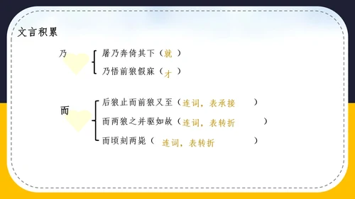 人教版语文七年级《狼》蒲松龄PPT模板