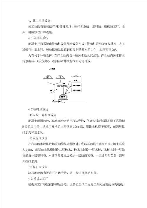 水保工程施工组织设计