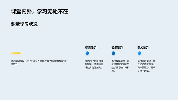 季度学习生活总结PPT模板