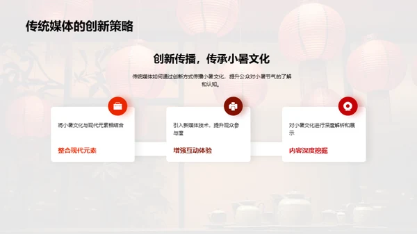 传媒映射小暑文化