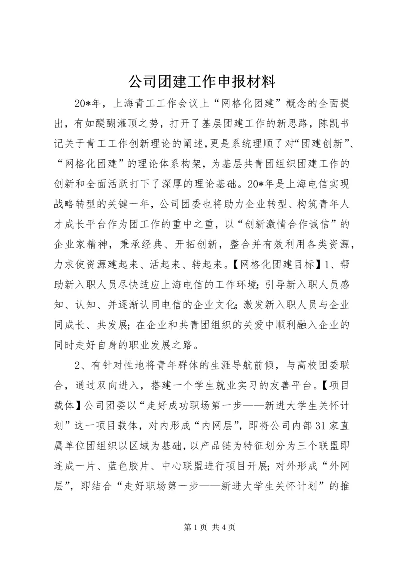 公司团建工作申报材料 (2).docx