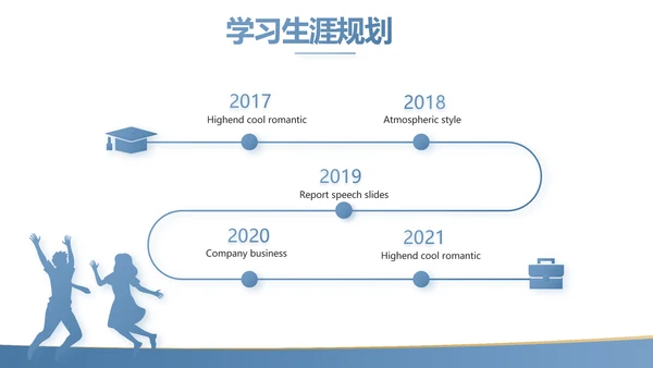 蓝色简约大方教学课程设计公开课PPT动态模板