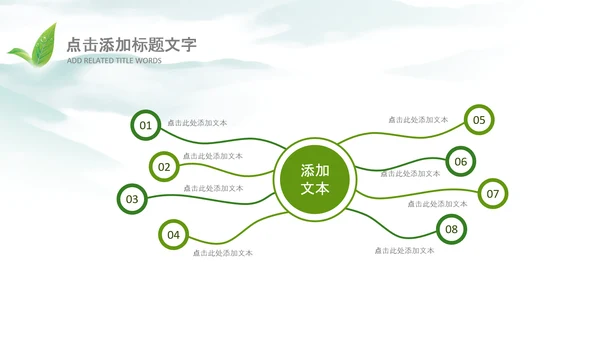 清新茶叶茶道春茶农村旅游茶园绿茶红茶PPT
