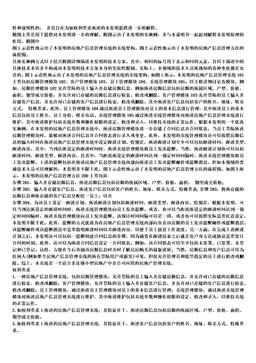 房地产信息管理系统的制作方法