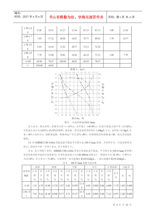 XXXX622171000-第16届选煤大会论文-大型无压给料三产品重介质旋流器.docx