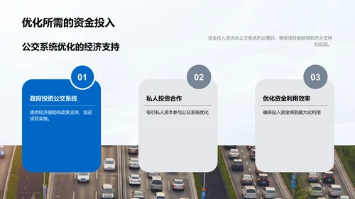 公交效率优化方案PPT模板