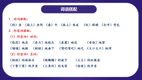 统编版三年级语文下学期期末核心考点集训第五单元（复习课件）