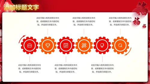 喜庆大气开门红开业盛典活动策划PPT模板