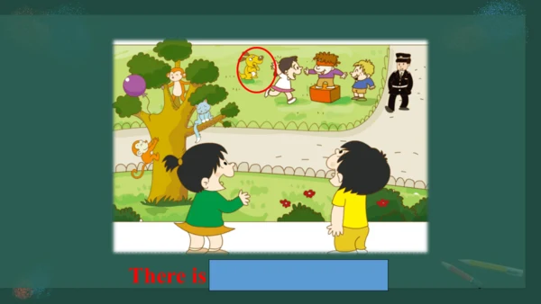 一下Module7 Period 1 There is a cat in the tree 课件(共