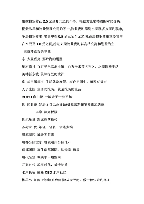 房地产市场调研综合报告范本.docx