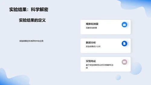 科学实验探索