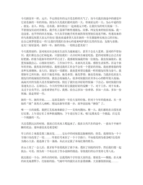 庆祝2017年的元旦日记优秀范文2017高考优秀作文范文