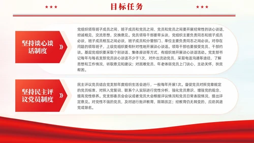 红色党建规范党内组织生活的典型做法党课课件PPT